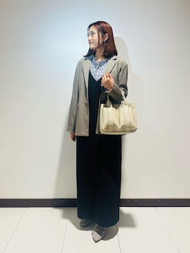 KAMEさん（レディース・160cm）の冬コーディネート