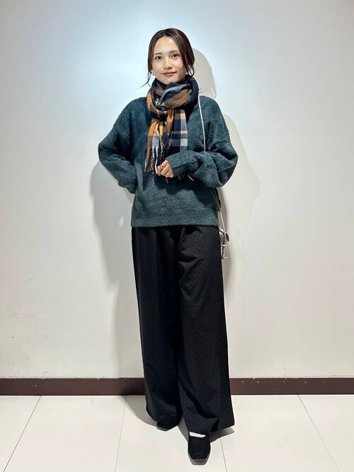 セール】ミニシャギーVネックニット（ニット/セーター）｜ITEMS