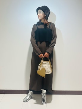 KAMEさん（レディース・160cm）の秋コーディネート