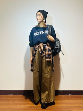 KAMEさん(レディース・160cm)の秋コーディネート