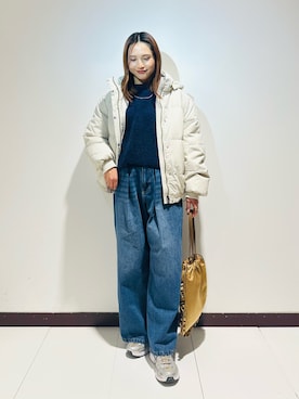 KAMEさん（レディース・160cm）の冬コーディネート