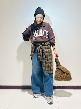 KAMEさん（レディース・160cm）の冬コーディネート