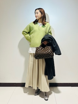 KAMEさん（レディース・160cm）の冬コーディネート