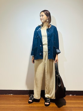 KAMEさん（レディース・160cm）の夏コーディネート