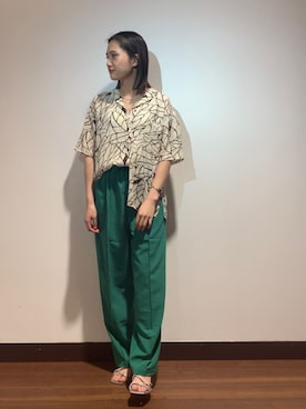 KAMEさん（レディース・160cm）の春コーディネート