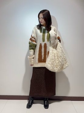 KAMEさん（レディース・160cm）の冬コーディネート