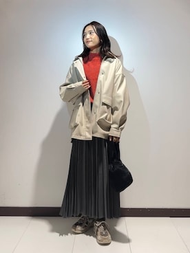 KAMEさん(レディース・160cm)の秋コーディネート