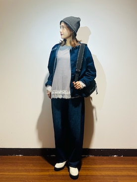 KAMEさん(レディース・160cm)の秋コーディネート