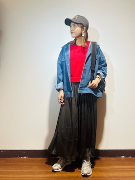 「私が選ぶセールアイテム26SS」｜KAMEさん（レディース・160cm）の秋コーディネート