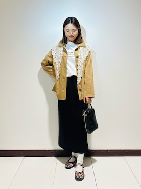 KAMEさん（レディース・160cm）の春コーディネート