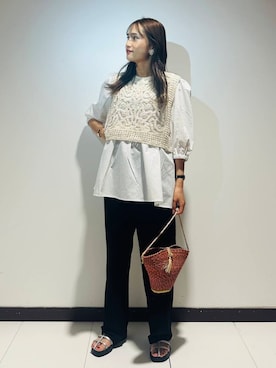 「オシャレ」｜ameさん（レディース・160cm）の夏コーディネート