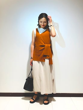 KAMEさん（レディース・160cm）の夏コーディネート