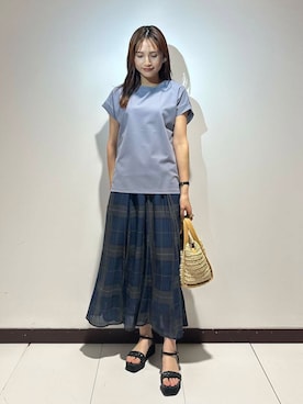 「オシャレ」｜ameさん（レディース・160cm）の春コーディネート