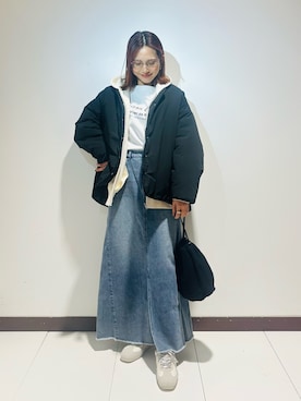 KAMEさん（レディース・160cm）の冬コーディネート