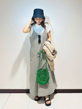 KAMEさん(レディース・160cm)の夏コーディネート