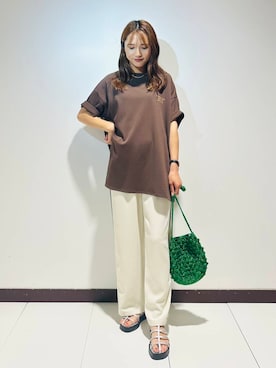 KAMEさん（レディース・160cm）の夏コーディネート