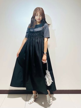 「夏アイテム」｜ameさん（レディース・160cm）の夏コーディネート