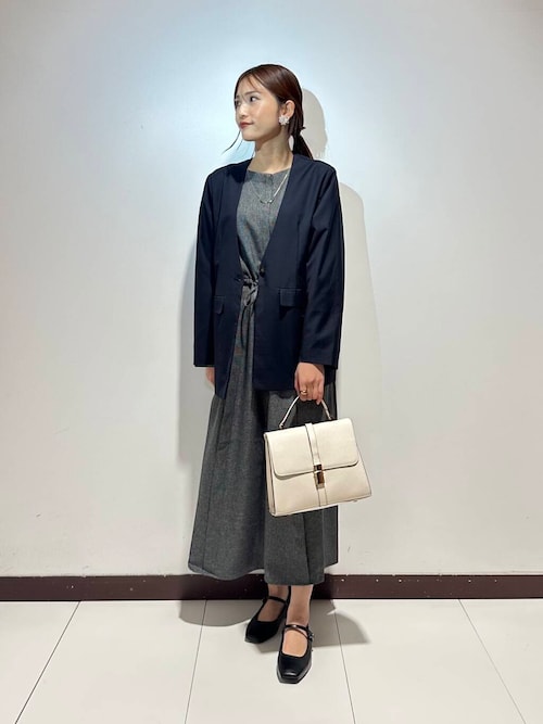 ジェネラルリサーチ  ノーカラージャケット　M ノーカラージャケット - SOÉJU online store｜上質な大人の女性
