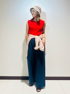 KAMEさん(レディース・160cm)の夏コーディネート