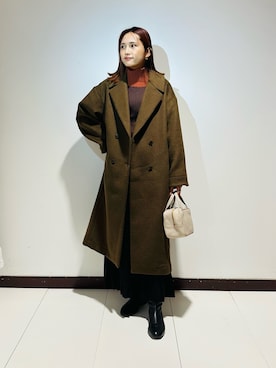 KAMEさん（レディース・160cm）の冬コーディネート