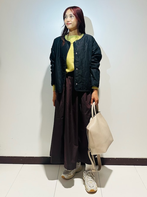 ノーカラーミリタリーブルゾン セール】ノーカラー中綿ブルゾン（ノーカラージャケット）｜ITEMS