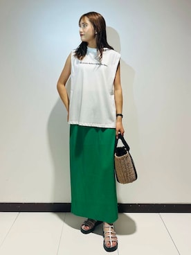 KAMEさん（レディース・160cm）の夏コーディネート