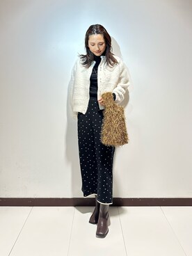 「お正月・初詣コーデ」｜ameさん（レディース・160cm）の冬コーディネート