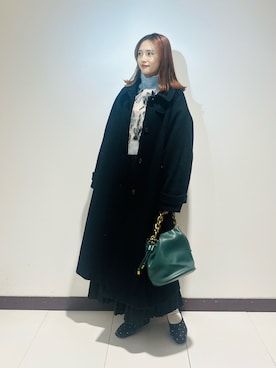 「ホリデー」｜「アイテム（ジャケット/アウター）」を使った、KAMEさん（レディース・160cm）の秋コーディネート