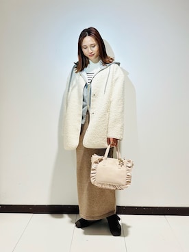 KAMEさん(レディース・160cm)の冬コーディネート