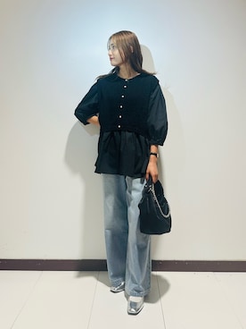 KAMEさん（骨格ナチュラル・レディース・160cm）の秋コーディネート