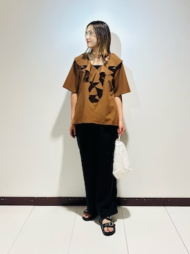 「かぐれ（カグレ）のアイテム」を使った、KAMEさん（レディース・160cm）の夏コーディネート