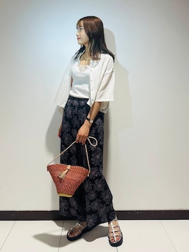 KAMEさん（レディース・160cm）の夏コーディネート