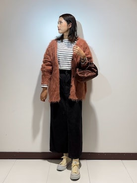「オールスター」｜ameさん（レディース・160cm）の秋コーディネート