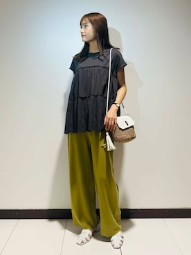 KAMEさん(レディース・160cm)の夏コーディネート