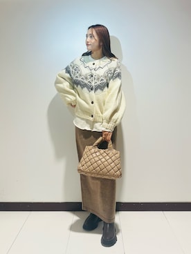 KAMEさん（レディース・160cm）の冬コーディネート