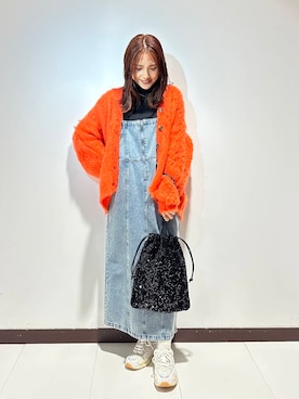 KAMEさん（レディース・160cm）の冬コーディネート