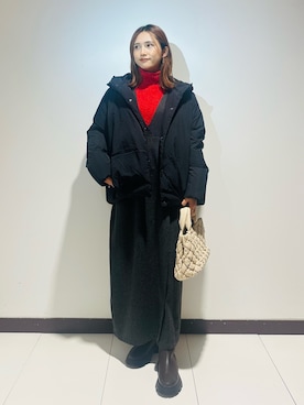 KAMEさん（レディース・160cm）の冬コーディネート