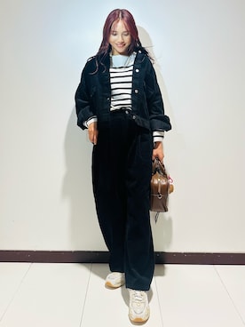 「アイテム（その他アウター）」を使った、KAMEさん（レディース・160cm）の秋コーディネート
