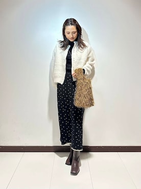 KAMEさん（レディース・160cm）の冬コーディネート
