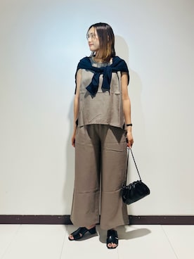 KAMEさん（レディース・160cm）の夏コーディネート