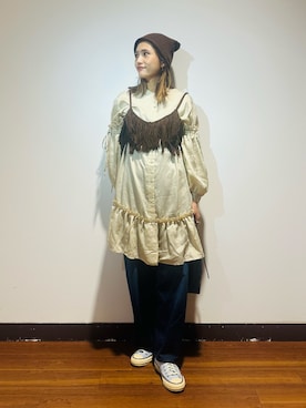 KAMEさん(レディース・160cm)の秋コーディネート