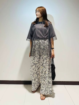 「リラックスコーデ」｜ameさん（レディース・160cm）の夏コーディネート
