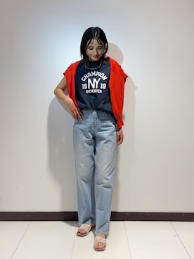 KAMEさん（レディース・160cm）の夏コーディネート