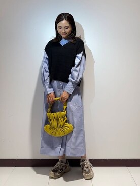 「アーバンリサーチ」｜KAMEさん（レディース・160cm）の秋コーディネート