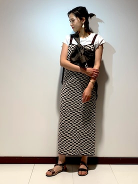 KAMEさん（レディース・160cm）の夏コーディネート