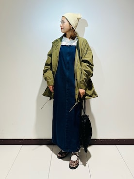 KAMEさん（レディース・160cm）の春コーディネート