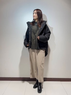 KAMEさん（レディース・160cm）の冬コーディネート