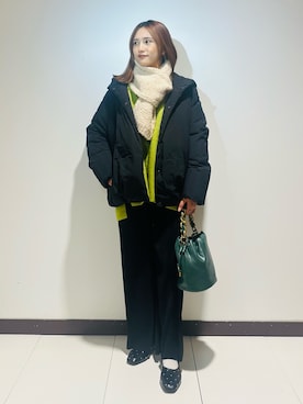 KAMEさん（レディース・160cm）の冬コーディネート