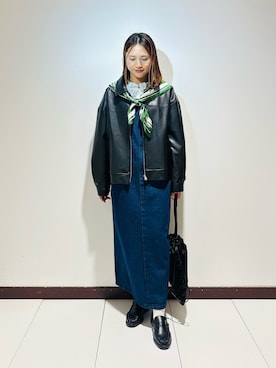 KAMEさん（レディース・160cm）の春コーディネート