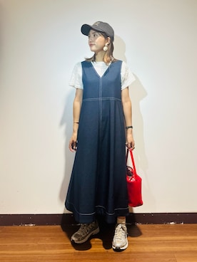 KAMEさん（レディース・160cm）の夏コーディネート